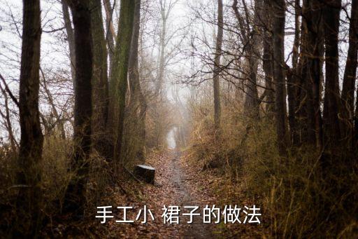手工小 裙子的做法