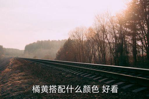  橘黄搭配什么颜色 好看