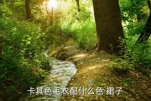 毛衫搭配什么样的裙子,潮流服饰搭配攻略（一）