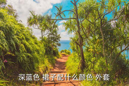 深蓝色 裙子配什么颜色 外套