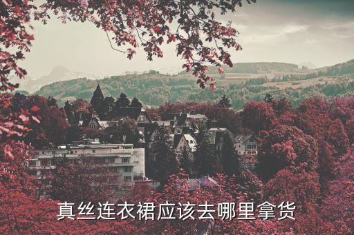 女士裙子批发网,中国裙子总部在广州十三行服装批发市场