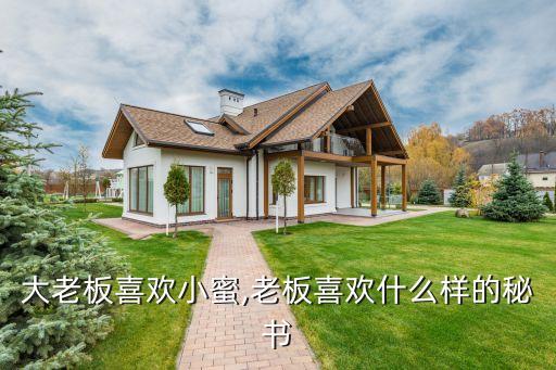 大老板喜欢小蜜,老板喜欢什么样的秘书