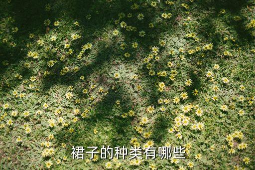  裙子的种类有哪些