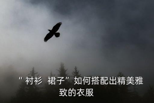 裙子内搭衬衫穿搭图片女,衬衫搭裙子怎么穿