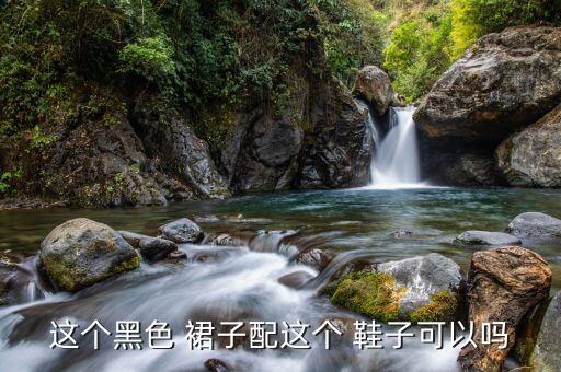 这个黑色 裙子配这个 鞋子可以吗