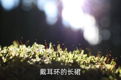 戴耳环的长裙