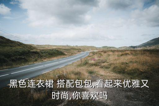 黑色连衣裙 搭配包包,看起来优雅又时尚,你喜欢吗