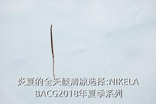 炎夏的全天候清凉选择:NIKELABACG2018年夏季系列