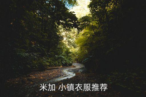  米加 小镇衣服推荐