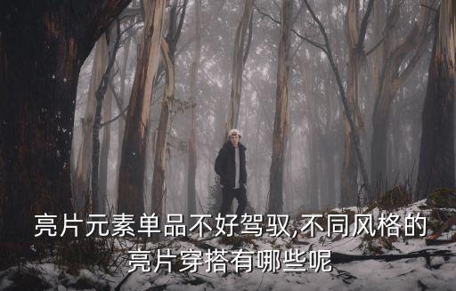  亮片元素单品不好驾驭,不同风格的 亮片穿搭有哪些呢