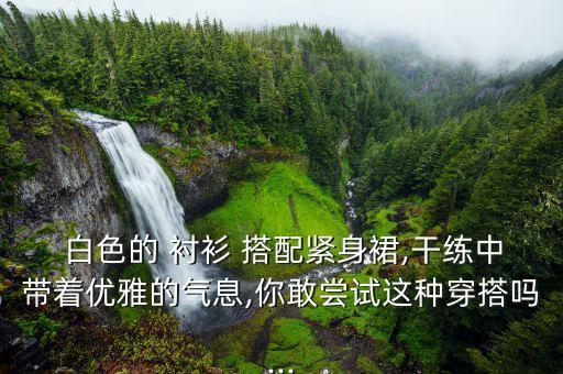 搭配裙子的白色衬衫,白色衬衫搭配什么裙子好看图片