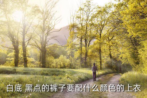 白点黑点裙子怎么搭配衣服