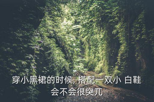 穿小黑裙的时候, 搭配一双小 白鞋会不会很突兀
