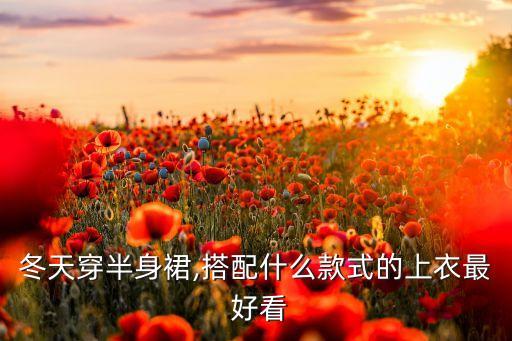 冬天穿半身裙,搭配什么款式的上衣最 好看