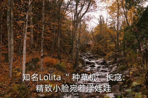 知名Lolita“ 种草机”长寇:精致小脸宛若洋娃娃