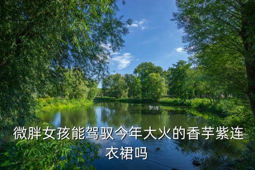  微胖女孩能驾驭今年大火的香芋紫连衣裙吗