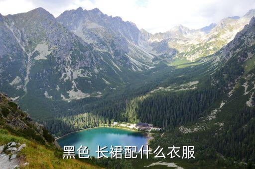  黑色 长裙配什么衣服