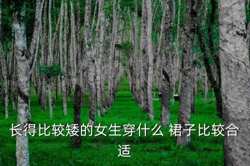 适合小个子穿的裙子,小个子适合穿什么款式的裙子