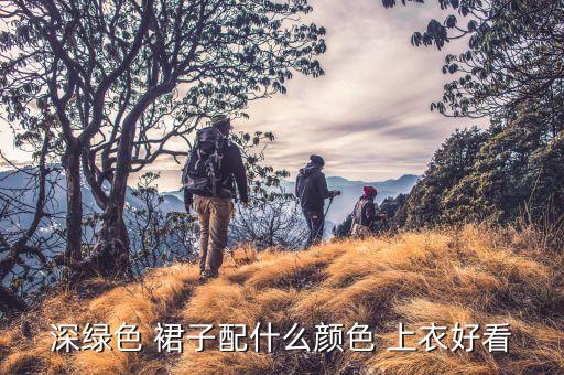 墨绿色裙子搭配上衣图,不知道你喜欢绿色连衣裙?可以试一下!