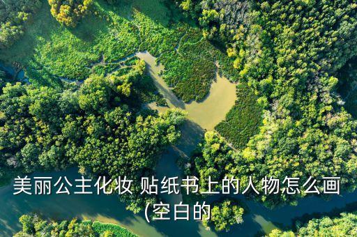 美丽公主化妆 贴纸书上的人物怎么画(空白的