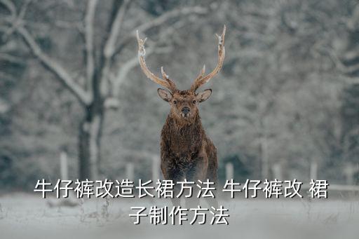 牛仔裤套裙子,牛仔裤怎么改变最好看?