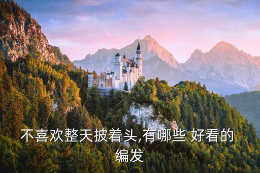不喜欢整天披着头,有哪些 好看的 编发