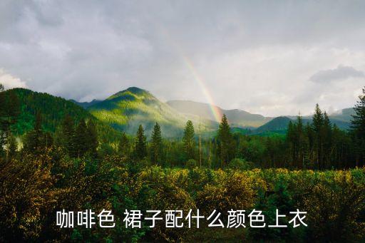 褐色裙子搭配冬装,浅褐色裙子搭配什么颜色上衣