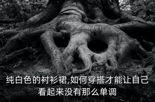 衬衣裙子搭配项链,白色衬衣裙子怎么搭配