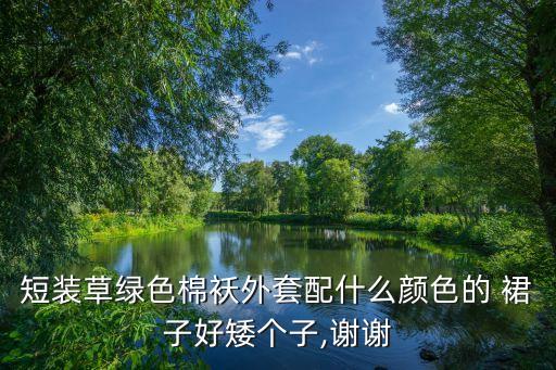 短装草绿色棉袄外套配什么颜色的 裙子好矮个子,谢谢