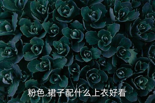 粉色 裙子配什么上衣好看
