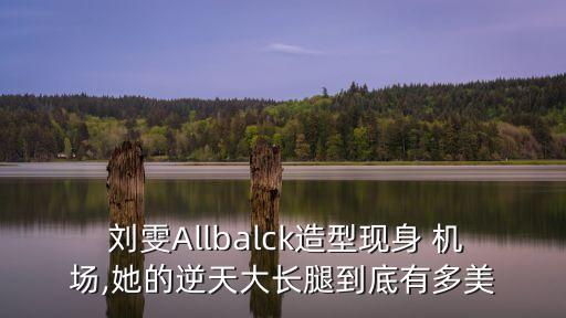  刘雯Allbalck造型现身 机场,她的逆天大长腿到底有多美