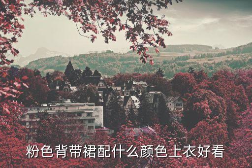 丑粉裙子搭配
