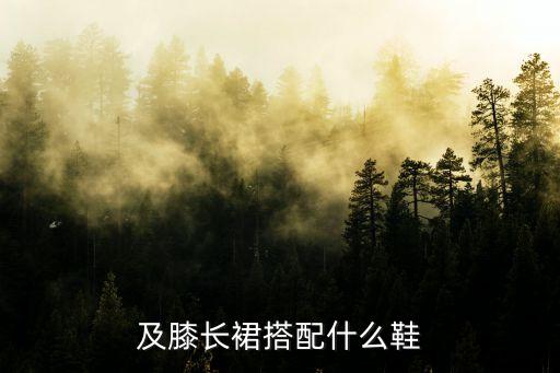 及膝长裙搭配什么鞋