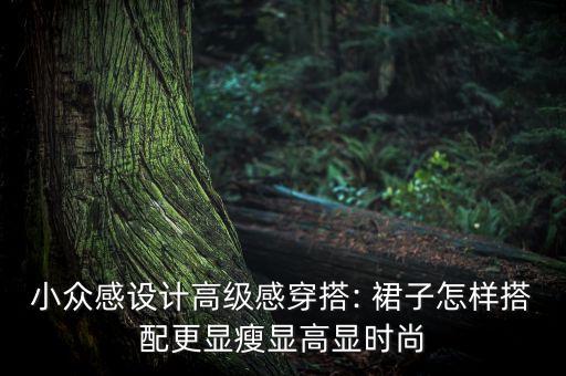 小众感设计高级感穿搭: 裙子怎样搭配更显瘦显高显时尚