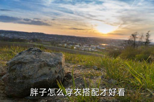  胖子怎么穿衣搭配才好看