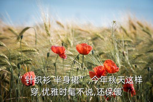 裙子女款搭配针织衫好看吗,绿色针织衫搭配什么颜色的裙子