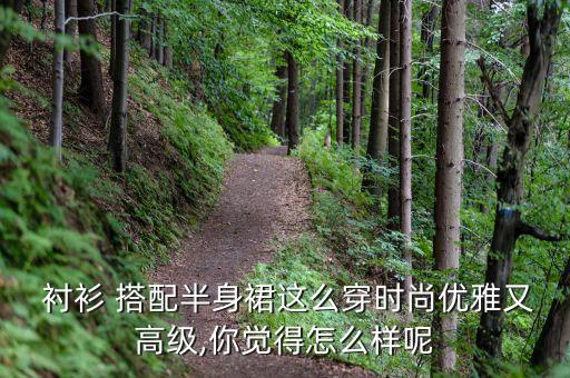  衬衫 搭配半身裙这么穿时尚优雅又高级,你觉得怎么样呢
