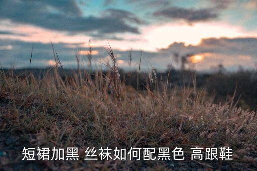 裙子丝袜高跟鞋的搭配,黑色裙子搭配什么颜色丝袜好看