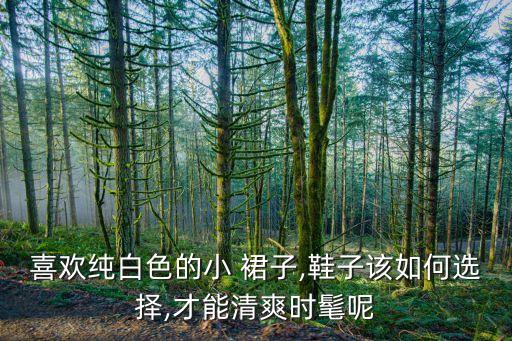 喜欢纯白色的小 裙子,鞋子该如何选择,才能清爽时髦呢