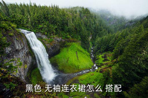 黑色 无袖连衣裙怎么 搭配
