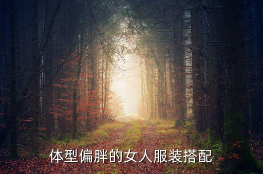 体型偏胖的女人服装搭配