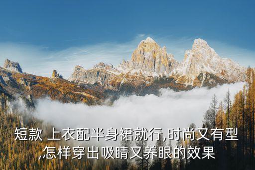 小上衣搭配裙子,咖啡色裙子搭配什么上衣好看