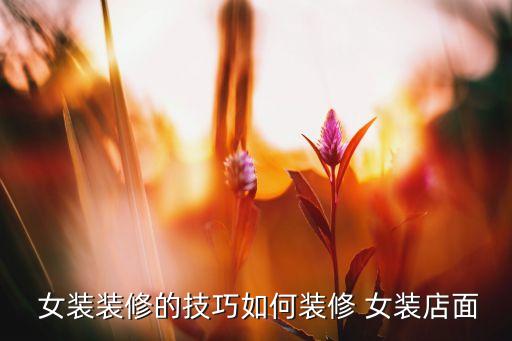 女装店门头设计效果图大全,女装门头