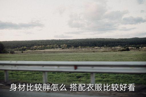 身材比较胖怎么 搭配衣服比较好看
