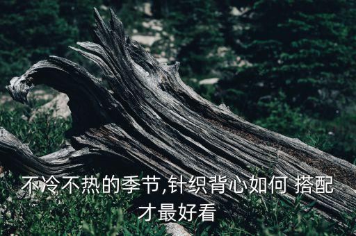 不冷不热的季节,针织背心如何 搭配才最好看