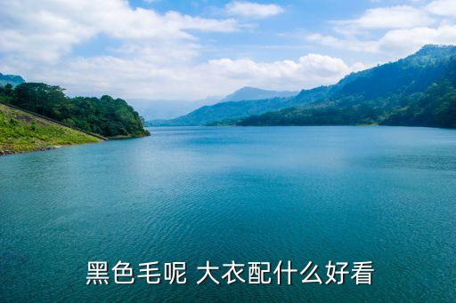  黑色毛呢 大衣配什么好看