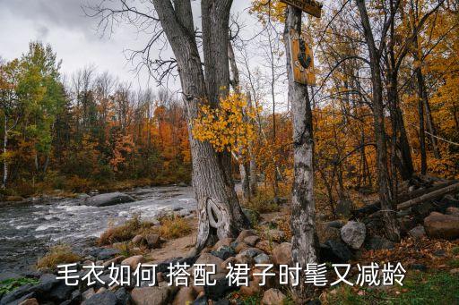  毛衣如何 搭配 裙子时髦又减龄