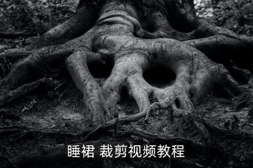 睡裙 裁剪视频教程