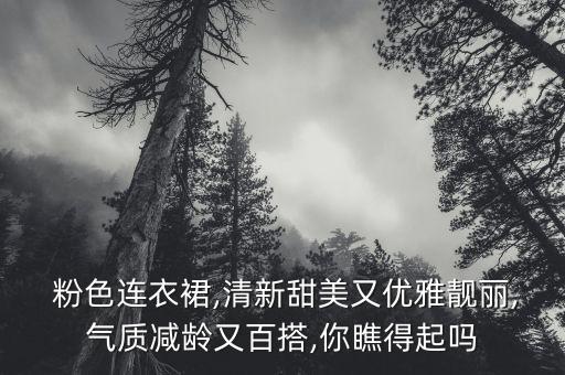 纯色粉色裙子好看吗,裙子是花的好看还是纯色的