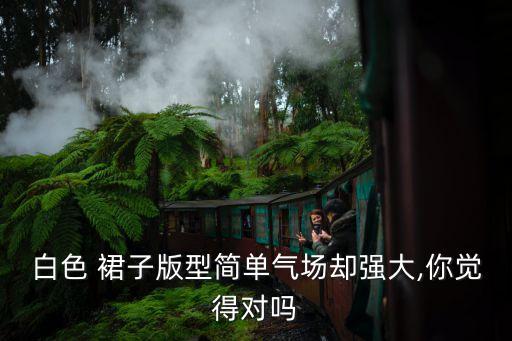 双拼白紫裙子好看吗